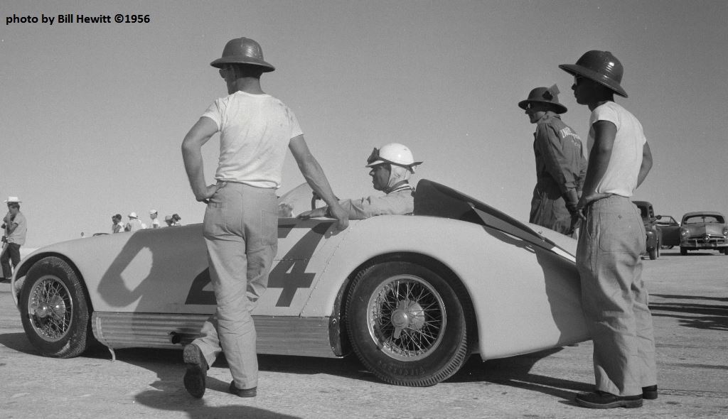 Fred Lavell\'s #254 Sorrell SR100 bodied J2 Allard - Bonneville 1956 (by Bill Hewitt).jpg