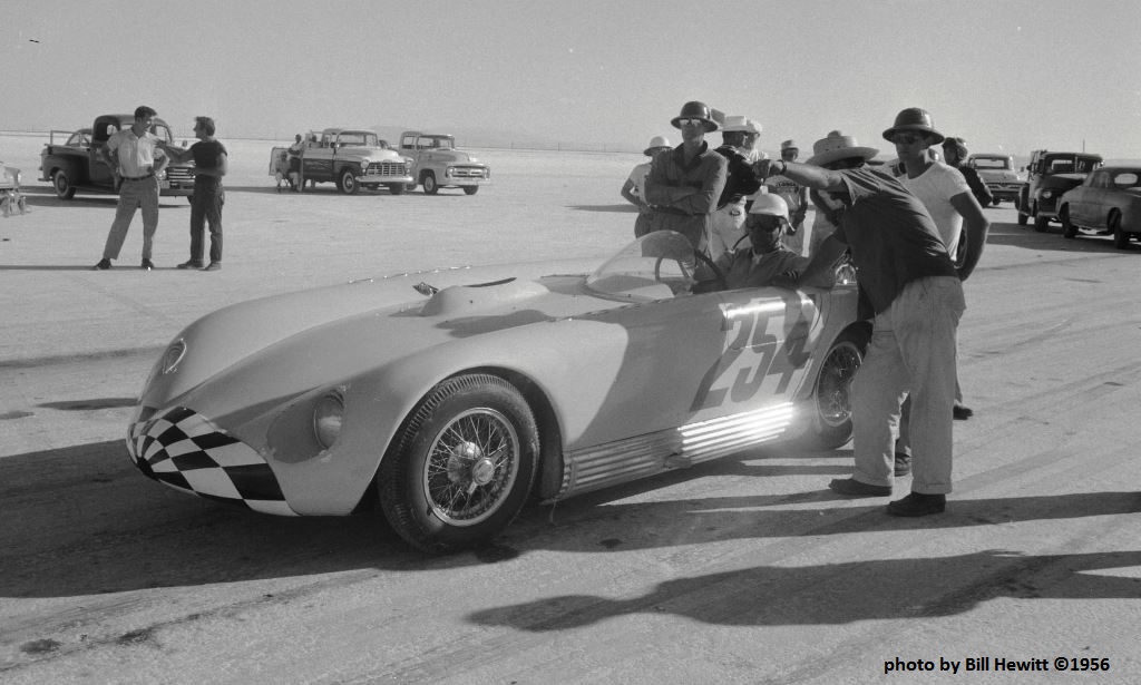 Fred Lavell\'s #254 Sorrell SR100 J2 Allard - Bonneville 1956 (by Bill Hewitt).jpg