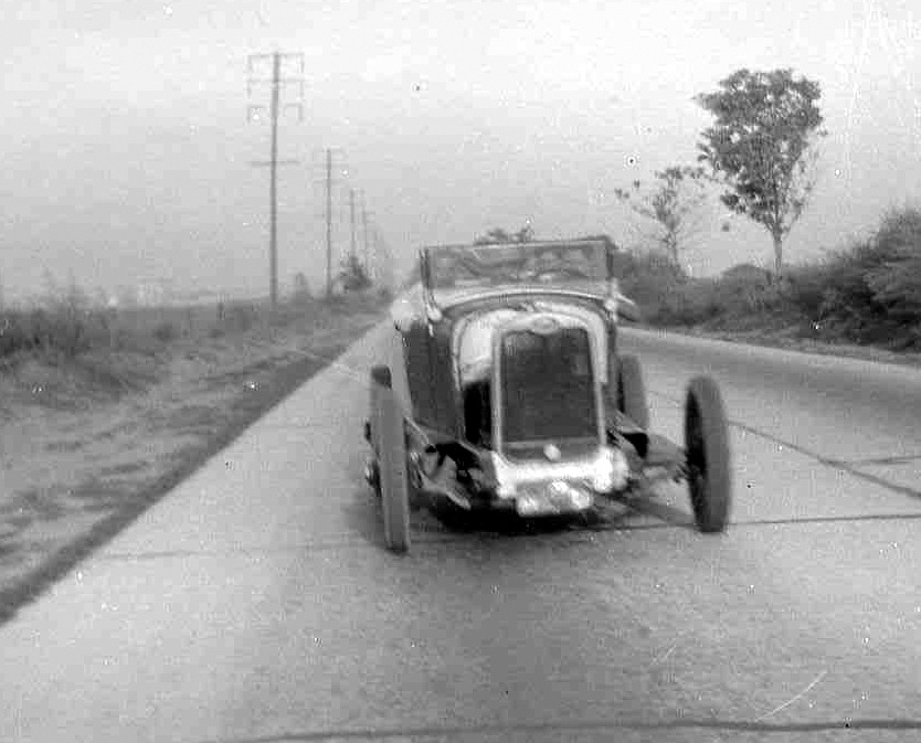 Fred Wise in his 1928 Chevy Roadster w-OHV Banger123.jpg