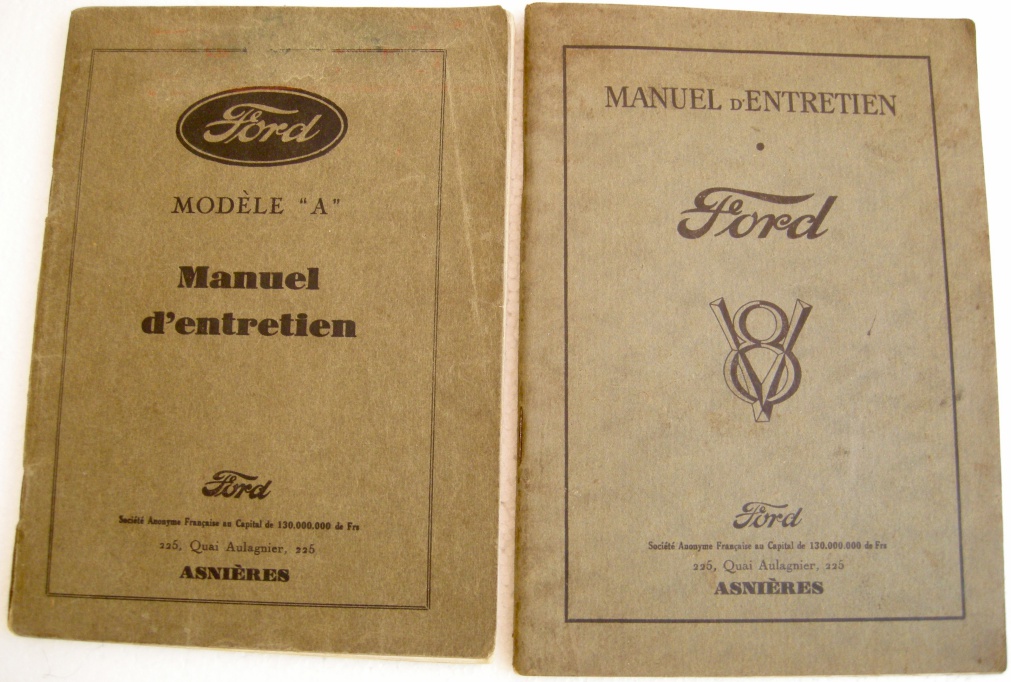 French Model A,32 V8 manuals.jpg