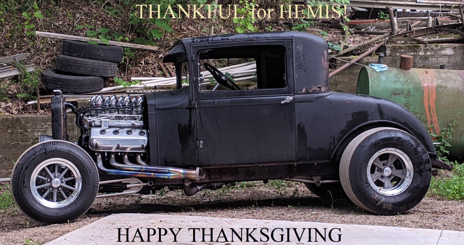 HAPPY THANKSGIVING HEMI COUPE.jpg