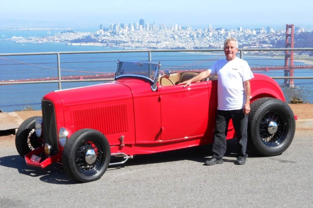 Henry Dana & his Deuce Hiboy in San Francisco - August 2013.jpg