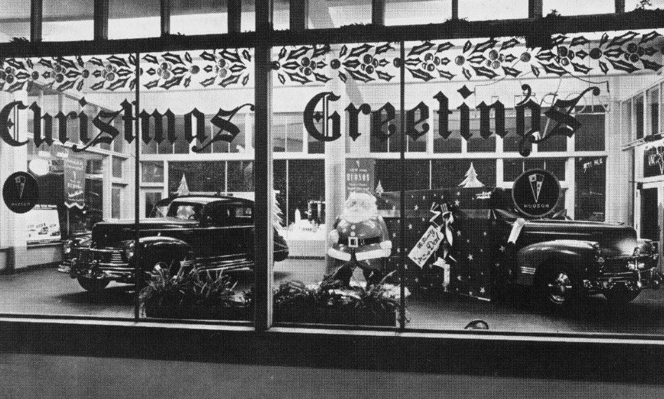 holiday Christmas car dealership 1947 Hudson Christmas.jpg