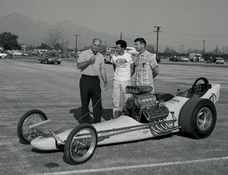 HOT ROD’s Ray Brock interviewing Don Prudhomme and engine builder Keith Black..JPG