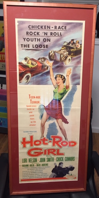 hot rod girl framed.jpg