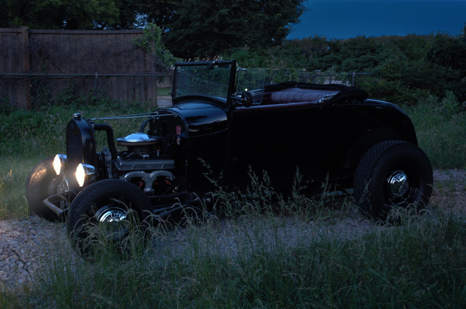 hot rod in the grass lights.jpg