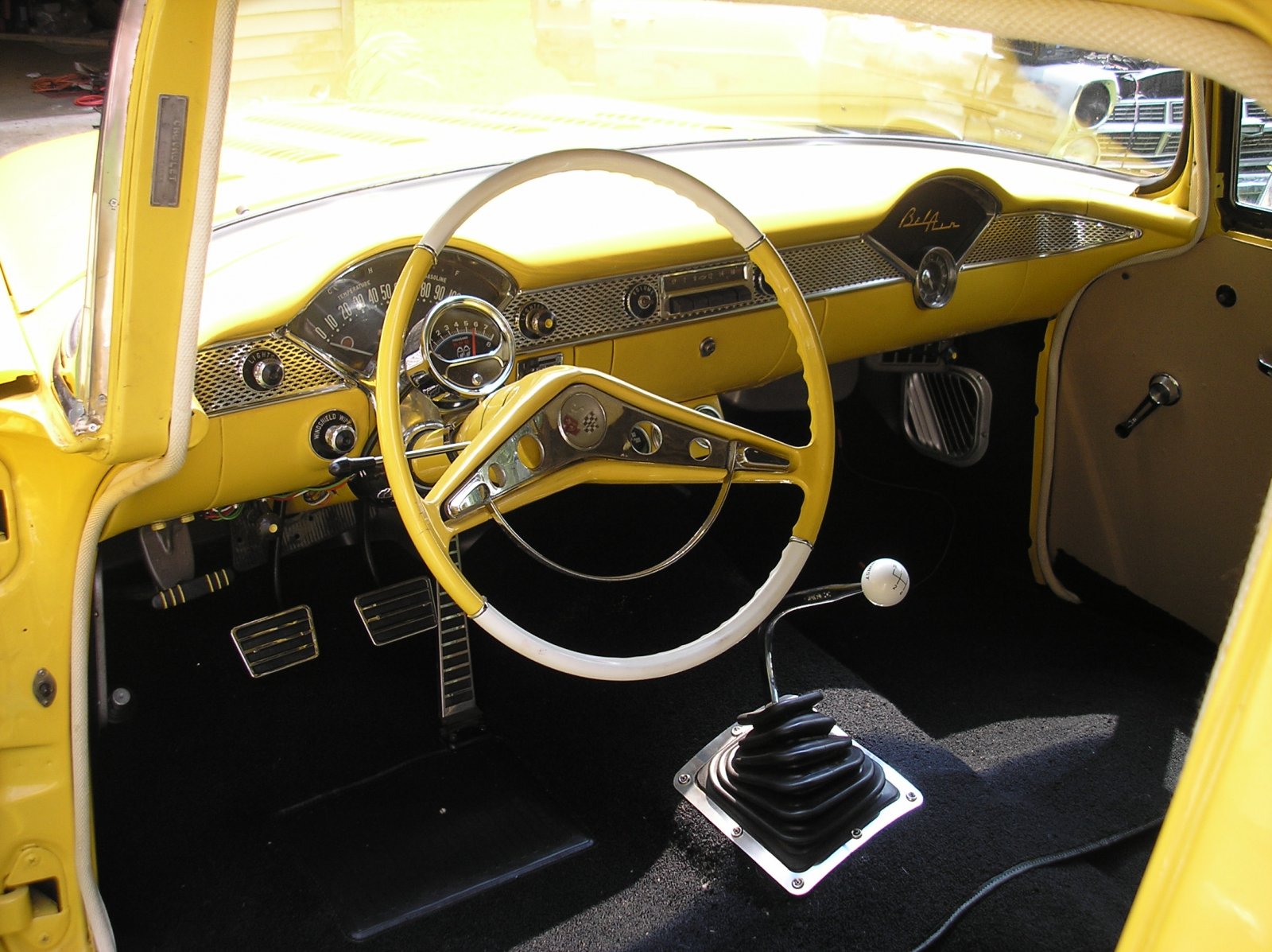 Interior with 59 Impala wheel.JPG