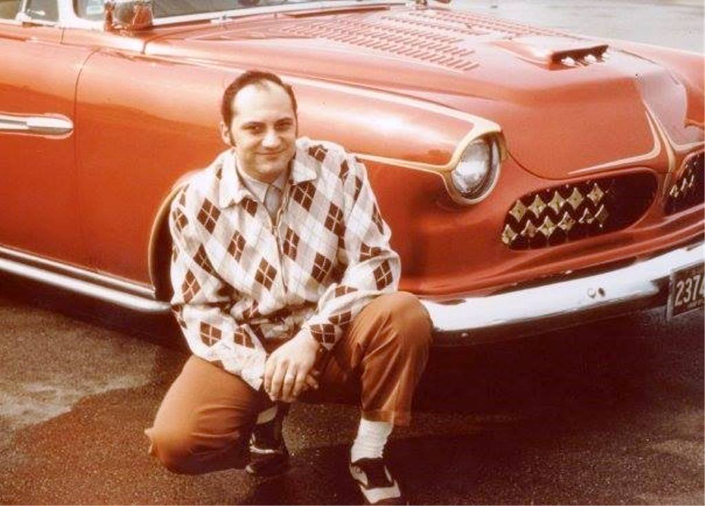 John Anton Jr  with his Customized 1955 Dodge.jpg