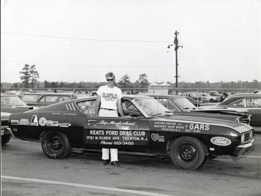 Keats Ford Drag Club long nosed torino at Atco.JPG