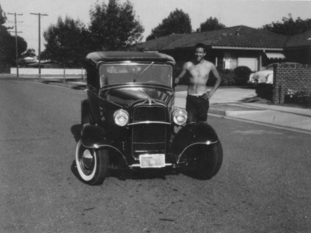 Keith Bush & his  Deuce Tudor - circa 1959 .jpg