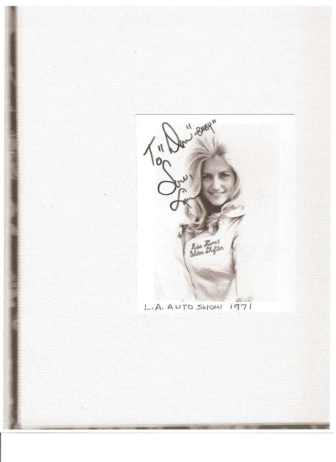 Linda Vaughn autograph 1971 auto show L.A..jpg