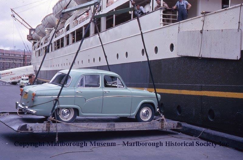 Loading Tamahine at Wgtn early 60s.jpg