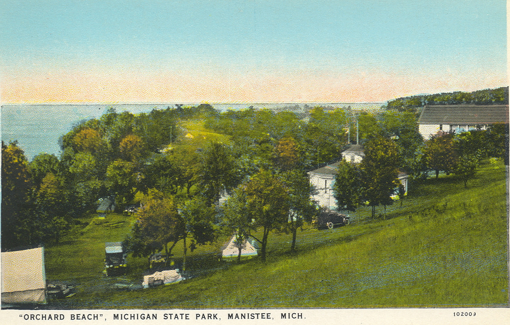 Manistee MI Old Orchard Beach Park Card.jpg