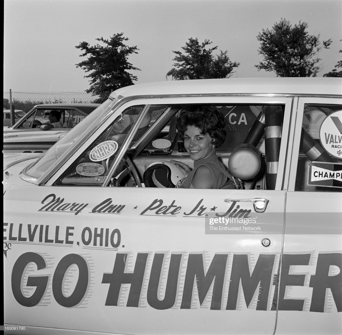 Mary Ann Foss in the GO HUMMER Dodge..jpg