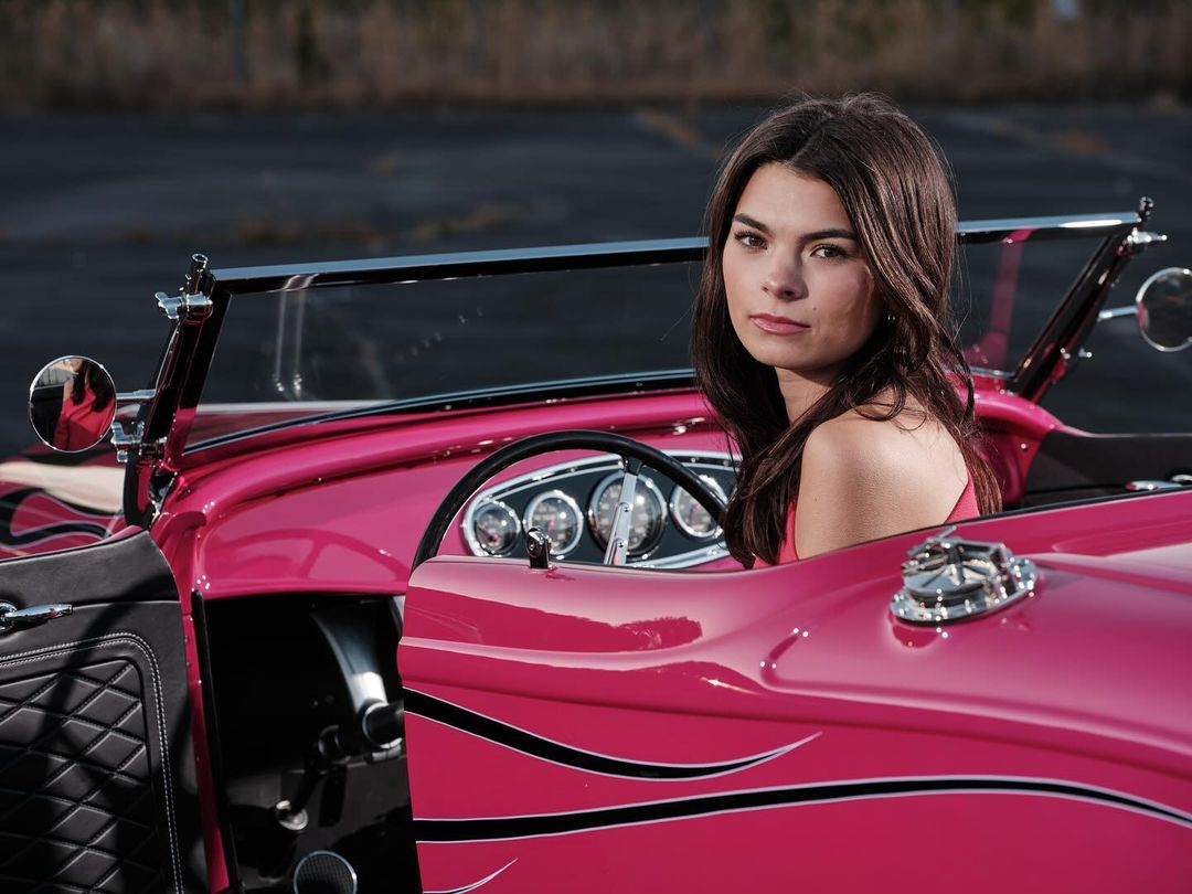 Mekenzie Murphy with her 'Grease Monkey Princess' Deuce Roadster (7).jpg