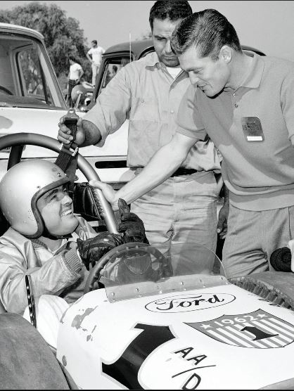 Mickey Thompson talking with Craig Breedlove.JPG