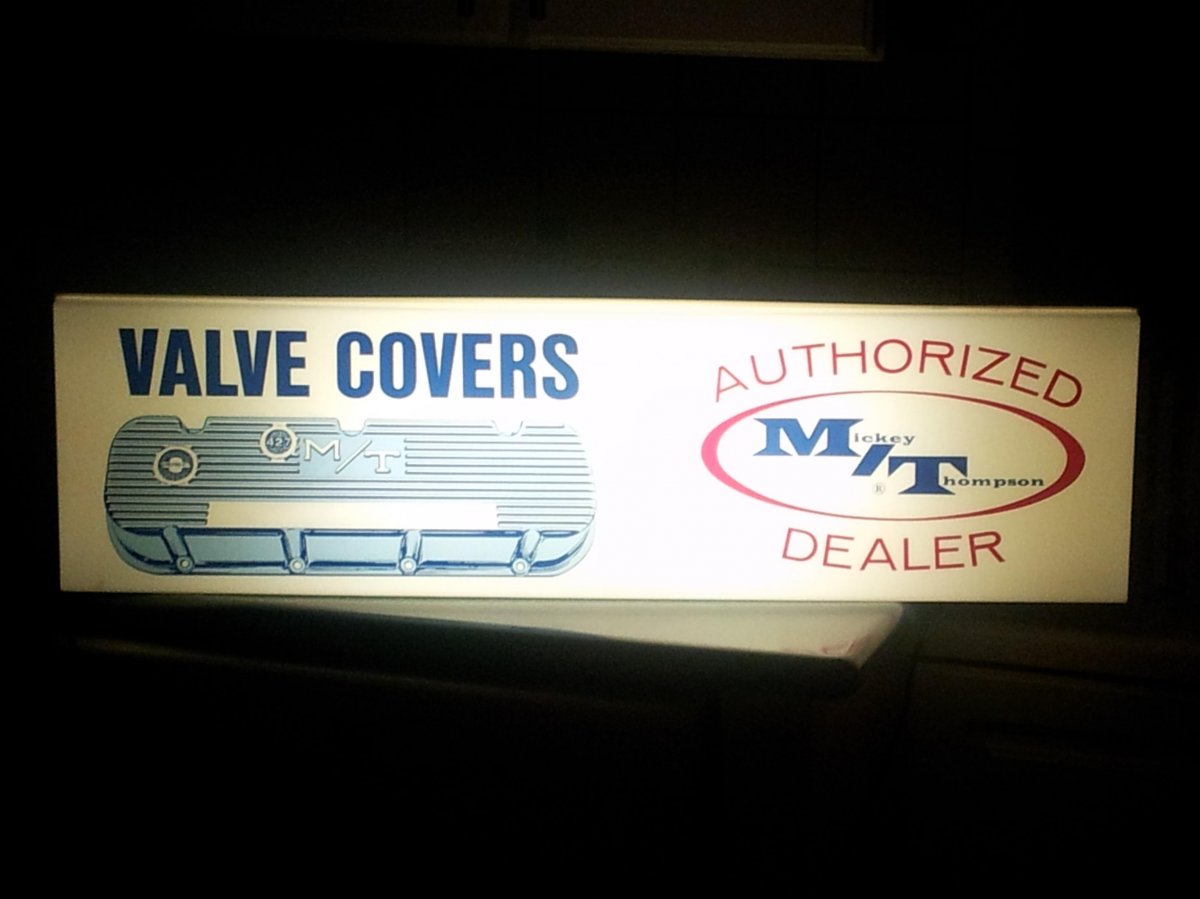 Mickey Thompson valve cover dealer sign lit up.jpg