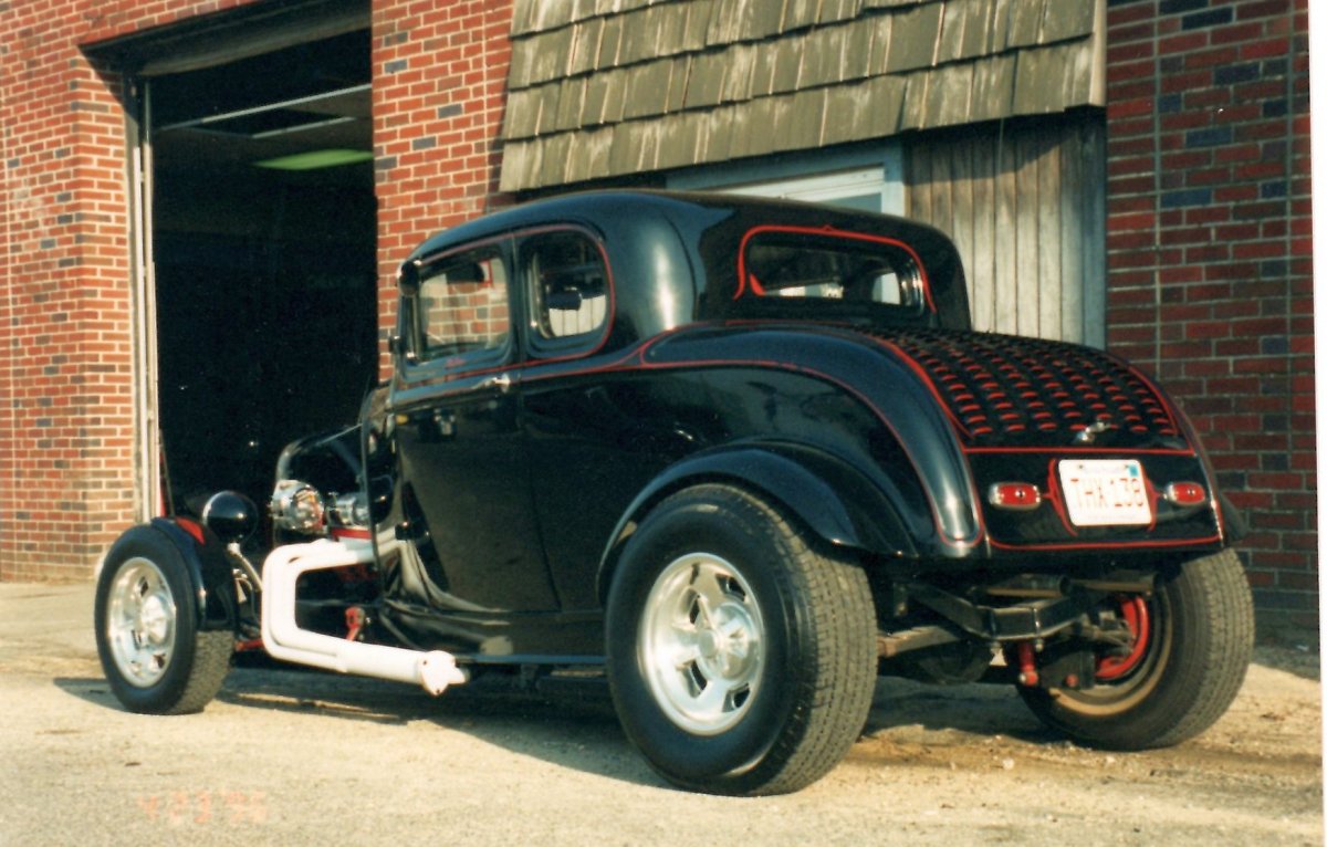 My old Deuce in frt of shop.jpg