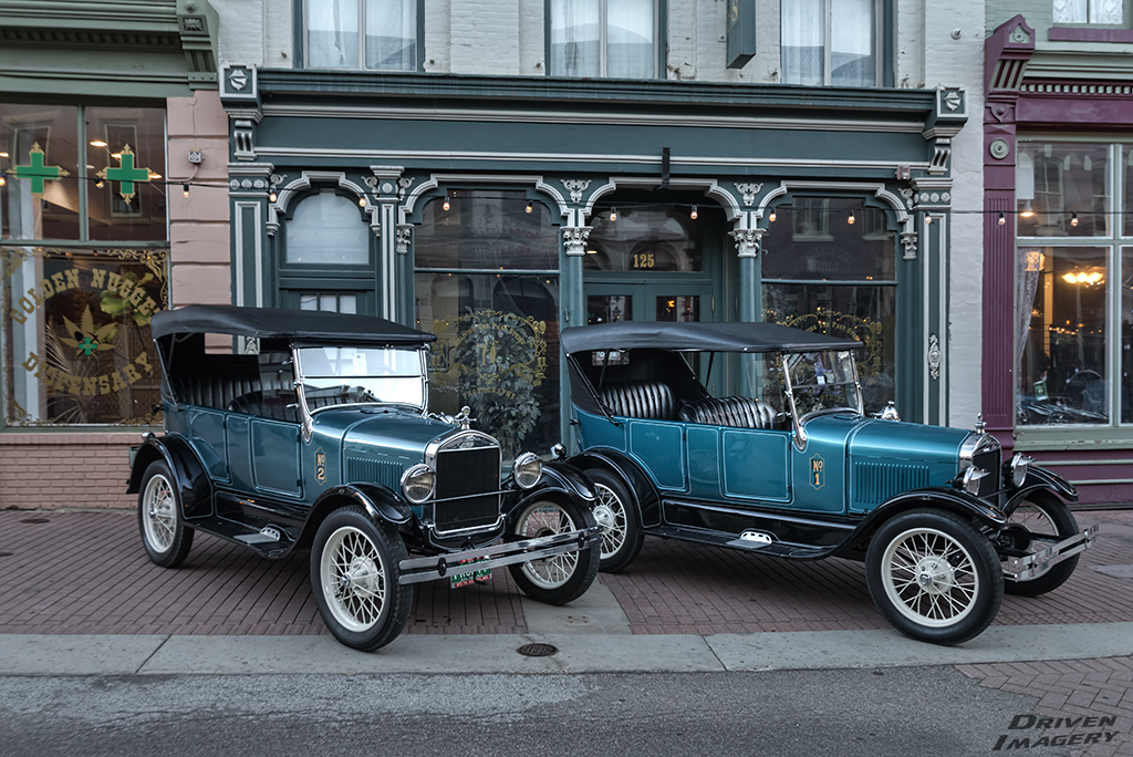 No. 2 Bob Corbit - Fronty Ford Model T& No. 1 Jerry Hall  - Rajo Ford Model T - 1.jpg