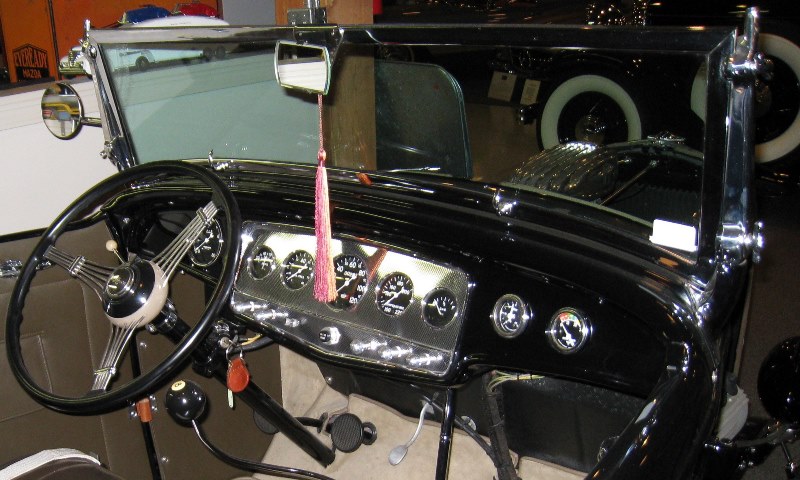 Our old Deuce Roadster - Glenn Mounger - Dash (1).jpg