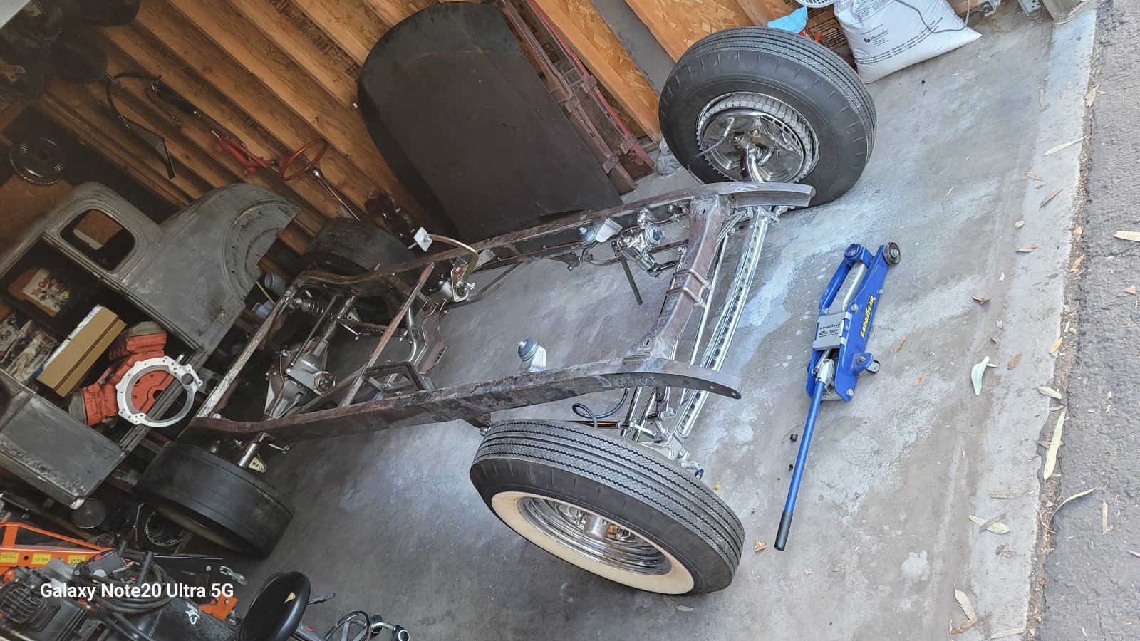 Passenger view of Complete brake assembly.jpg