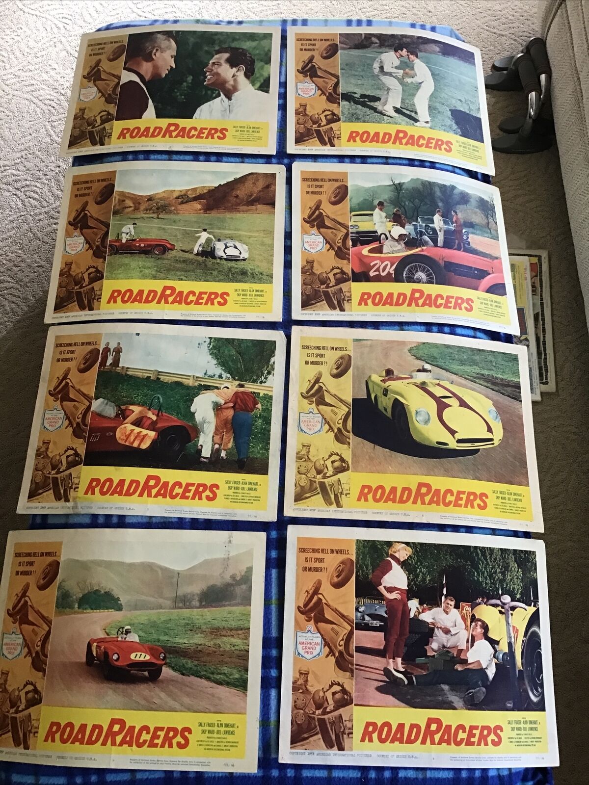 road racers lobby card set.jpg