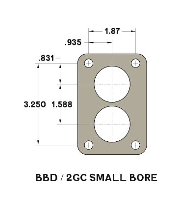 Rochester 2GC dimensions.png