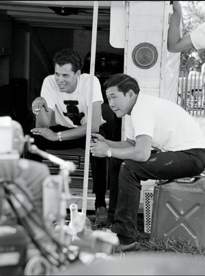 roland Leong front with Don Prudhomme relaxing.JPG