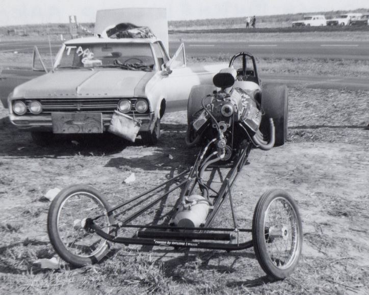 Rutledge, Musch & Walker AA Fuel Dragster at Wichita Falls Dragway, Texas..JPG