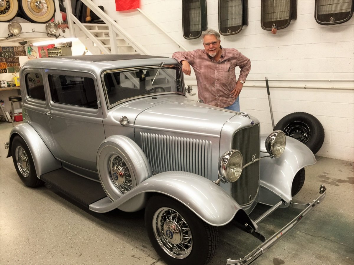 Silver Victoria '32 Ford Coup.JPG