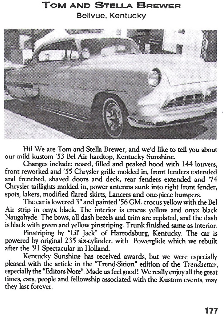 Tom and Stella Brewer 53 Chevy 2nd KKOA Book p.177.jpg