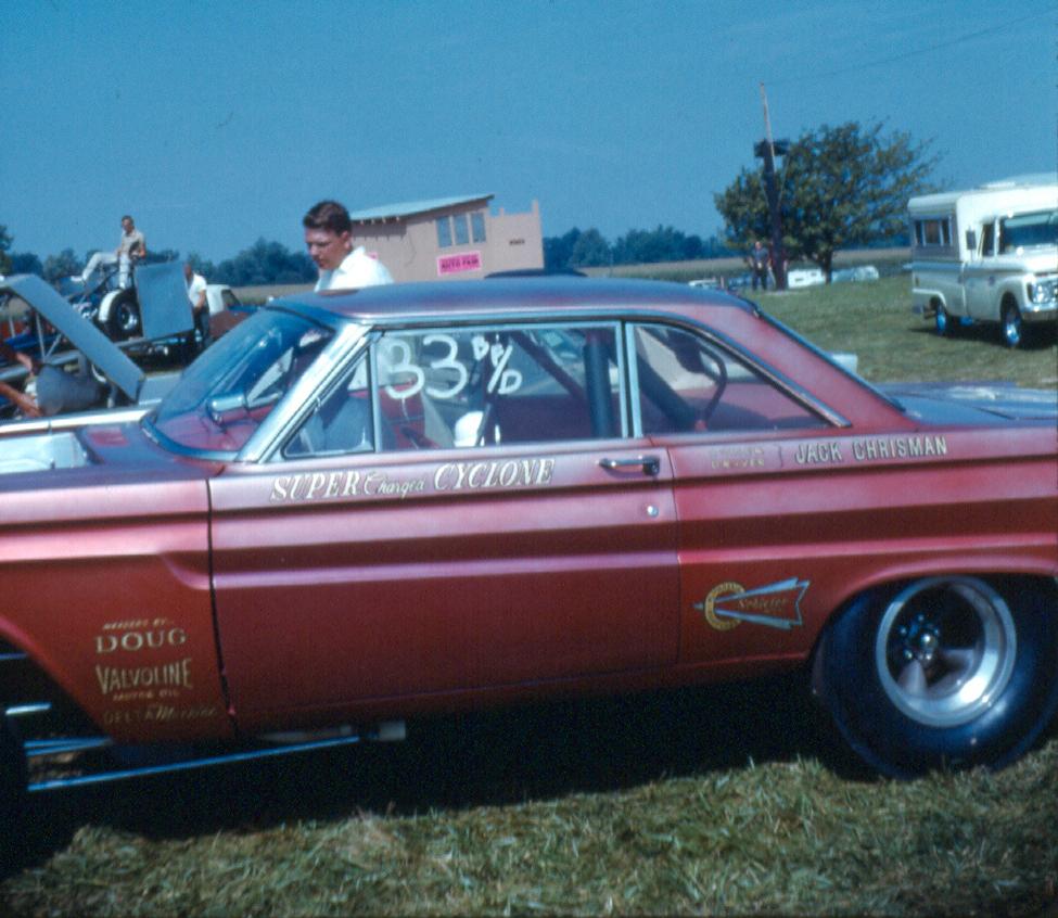 US Nationals Indy 1965 #14 Jack Chrisman Merc Comet cyclone.jpg