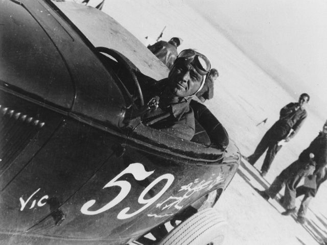 Vic Edelbrock in his Deuce Lakes Roadster.jpg