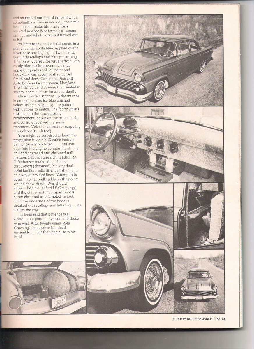 Wes Downing  55 Ford d CR Mar 82 p. 45.jpg