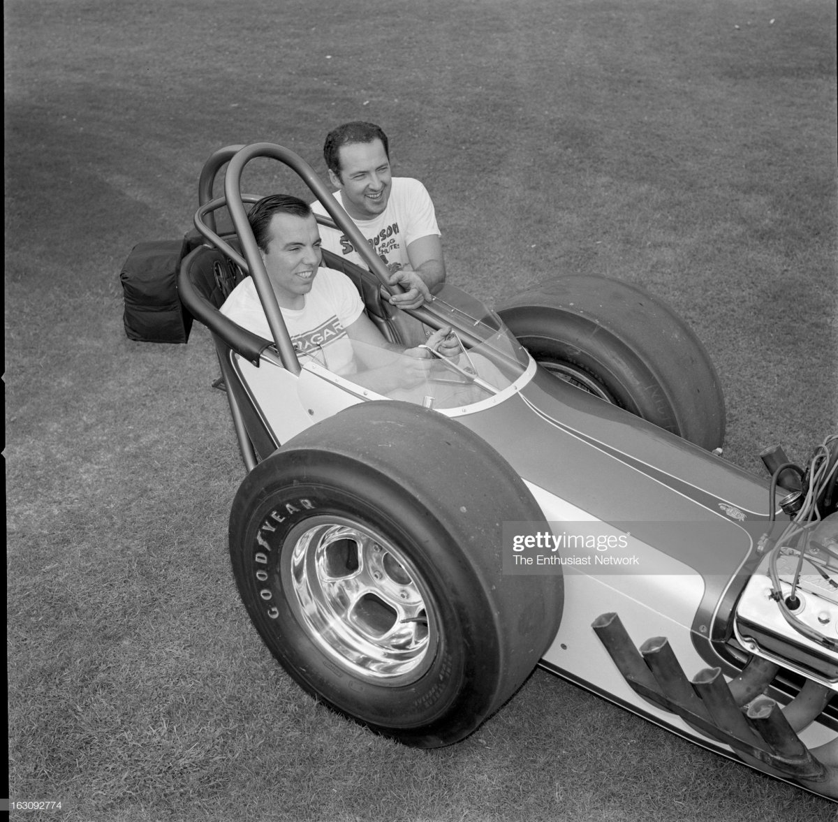 Woody Gilmore designed Dragster chassis with.jpg