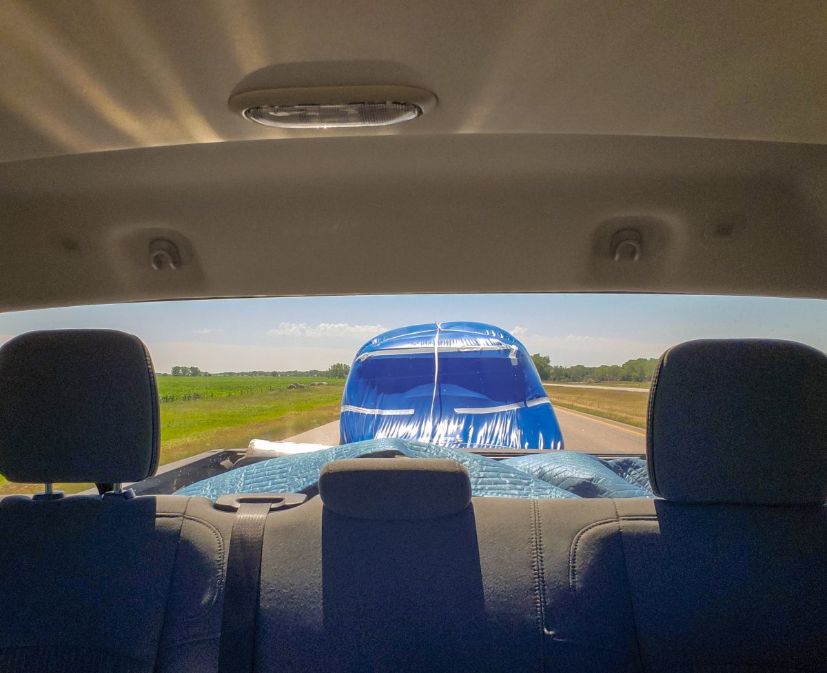 Wrapped Model A in the Rearview.jpg