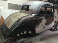 Passenger side door closed rear view.JPG