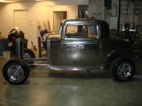 32 ford coupe on chassis for first time 011.jpg