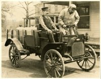 Sepia-toned photo showing an early Vernor\'s delivery truck.JPG