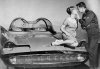 1955 Lincoln Futura kiss BW.jpg