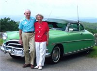 Walt Margaret 1953 Hudson Hornet.jpg