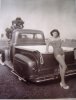 Old B&W Photo '49 F1 and Girl.jpg