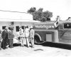 gas station 1946 Mobilgas tanker, w-Salt Lake City mayor.jpg