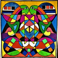 Hand painted golf shirt.JPG