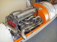 Steve Nelson V4 Fuel Lakester engine (exhaust).jpg