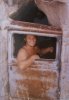 1977 Borrego CA. hermits cave w- car door.jpg