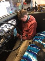 Brady on model A.JPG