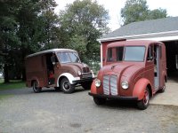 1939 and 1964 Divco Milk Trucks.JPG