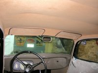 33 sedan.Front headliner area w:visors .jpg