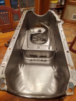 NOS Corvette Trap Door Oil Pan.jpeg